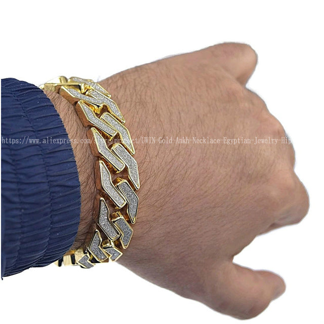 Iced Out Hip Hop Bracelet