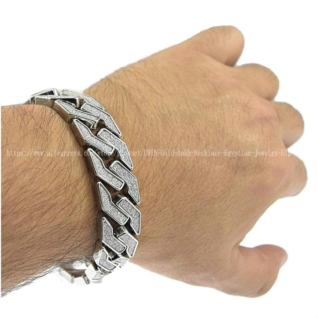 Iced Out Hip Hop Bracelet