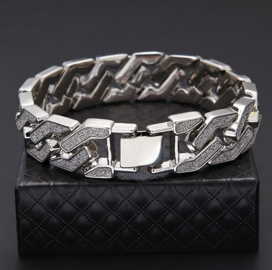 Iced Out Hip Hop Bracelet