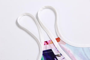 Hot Colorful Feather Dress