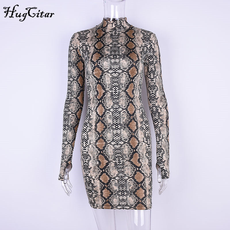 Hot Snake Skin Dress
