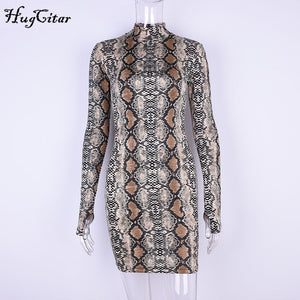 Hot Snake Skin Dress