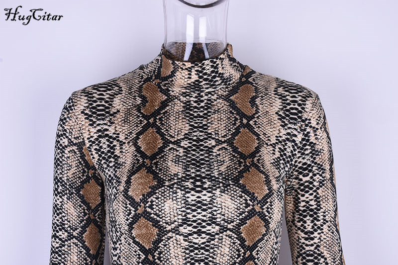 Hot Snake Skin Dress