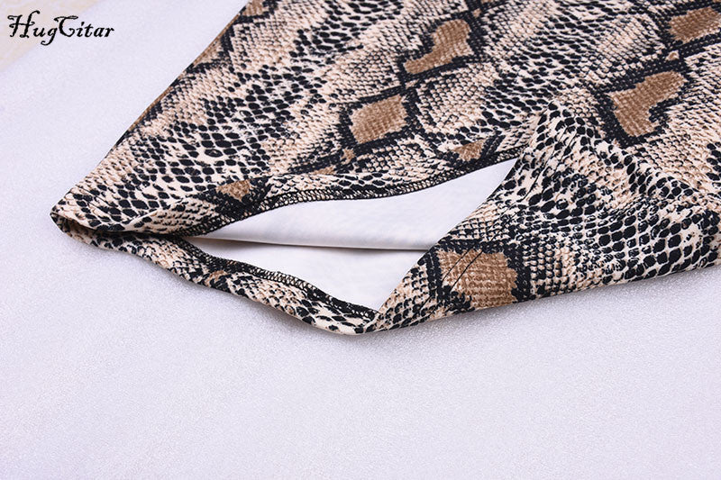 Hot Snake Skin Dress