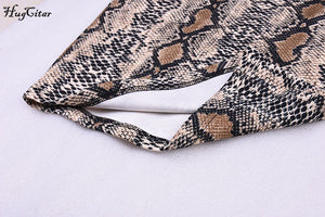 Hot Snake Skin Dress