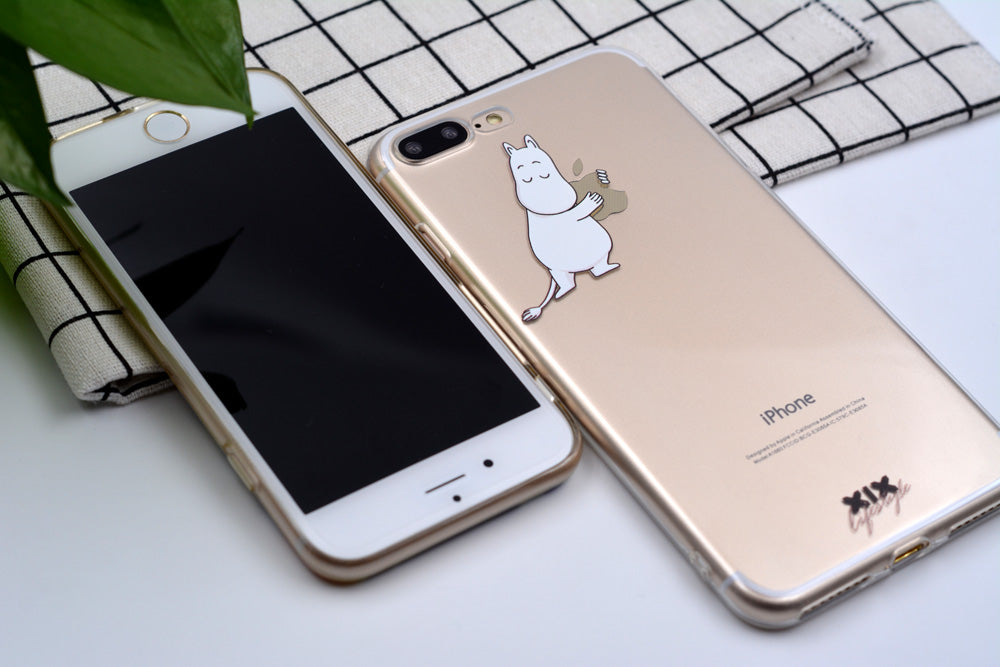 Cute Dinosaur Soft Cover iPhone