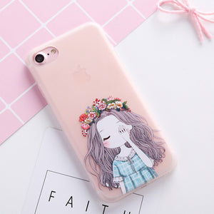 Colorful Cute case for iPhone 8 7 5 5S SE 6 6S