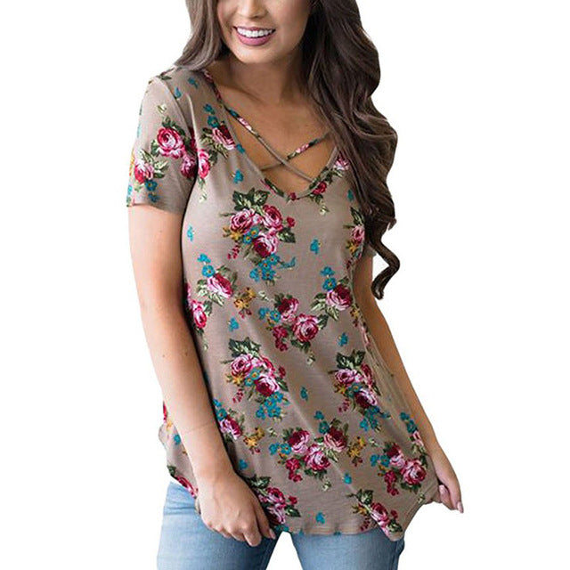 Spring Summer Women T-shirt