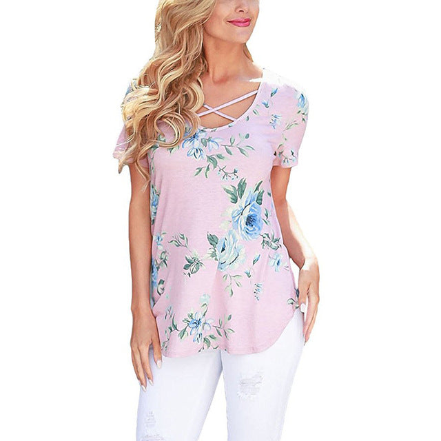 Spring Summer Women T-shirt