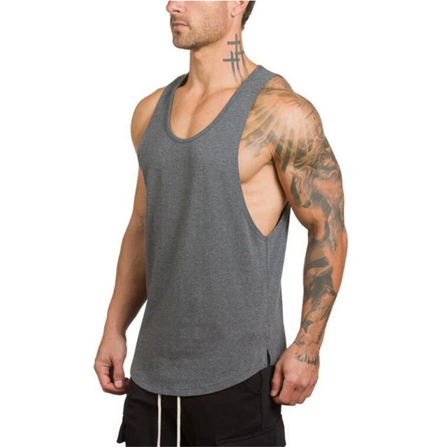 Mens Sleeveless T Shirt