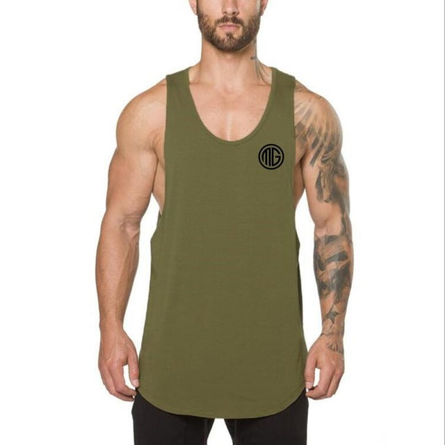 Mens Sleeveless T Shirt