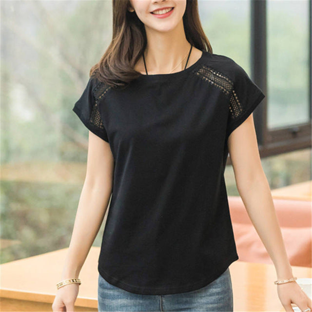 Hot Cotton Summer Blouse