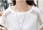 Hot Cotton Summer Blouse