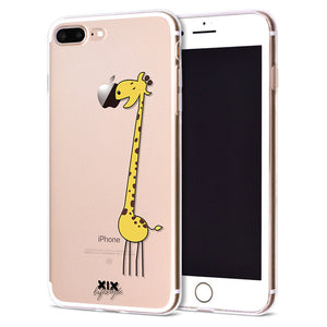 Cute Dinosaur Soft Cover iPhone