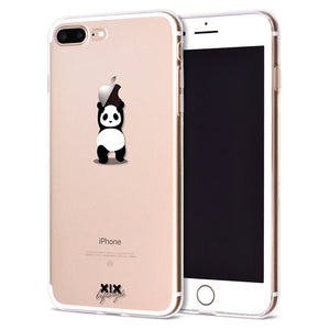 Cute Dinosaur Soft Cover iPhone