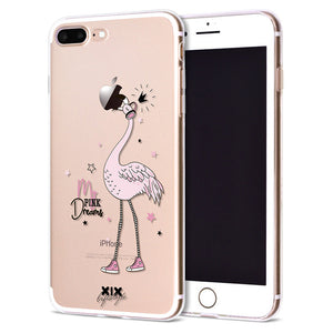 Cute Dinosaur Soft Cover iPhone