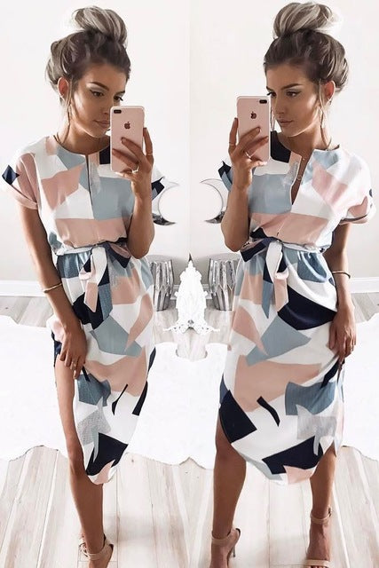 Summer Floral Maxi Dress