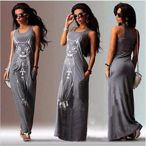 Summer Floral Maxi Dress