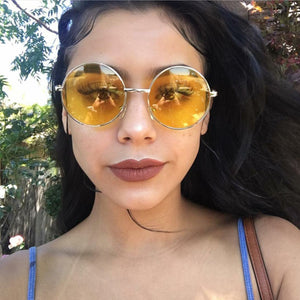 Womens Round Sunglasses