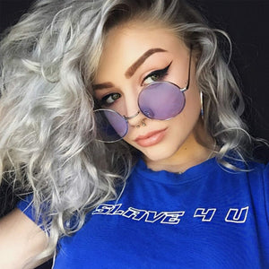 Womens Round Sunglasses