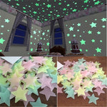 150pcs Glow In The Dark Wall Stickers