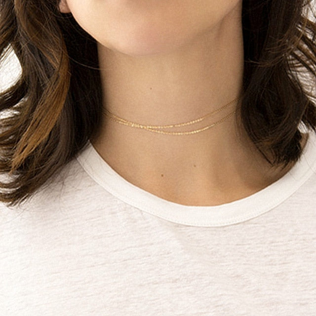 Multi layer Boho necklace