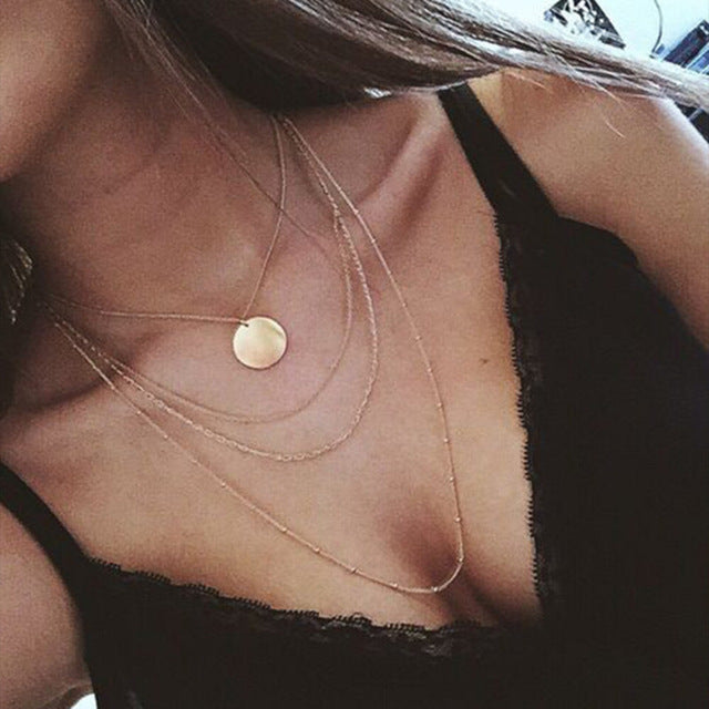 Multi layer Boho necklace