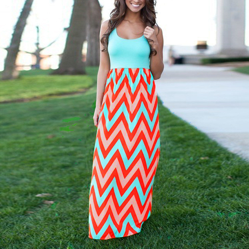 Long Boho Maxi Dress