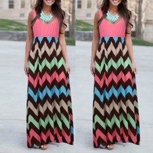Long Boho Maxi Dress