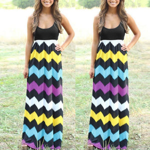 Long Boho Maxi Dress