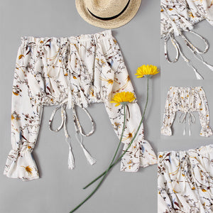 Sexy Off Shoulder Cropped Top