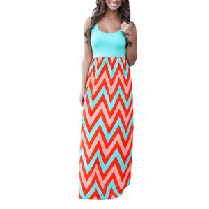Long Boho Maxi Dress
