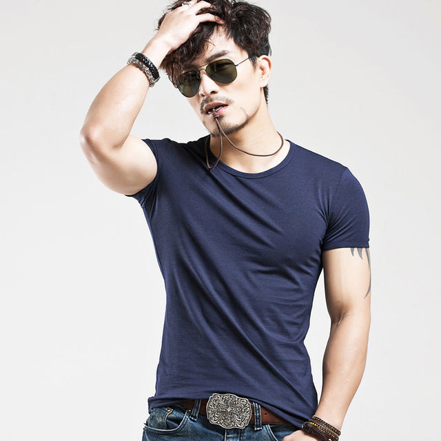 V neck Men's T Shirt