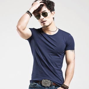V neck Men's T Shirt