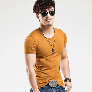 V neck Men's T Shirt