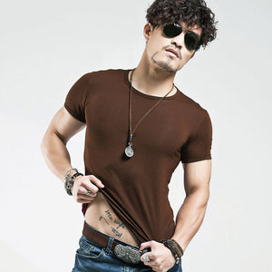 V neck Men's T Shirt