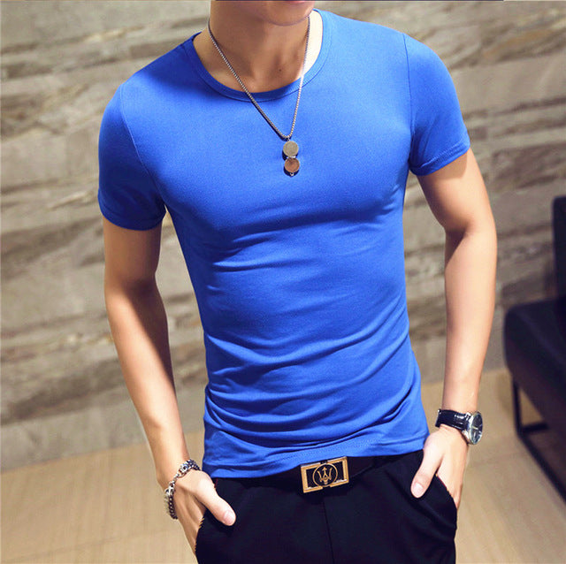 V neck Men's T Shirt