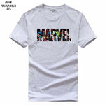 2017 New Fashion MARVEL t-Shirt men cotton short sleeves Casual male tshirt marvel t shirts men tops tees Free shipping