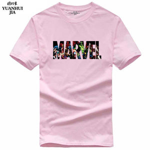 2017 New Fashion MARVEL t-Shirt men cotton short sleeves Casual male tshirt marvel t shirts men tops tees Free shipping