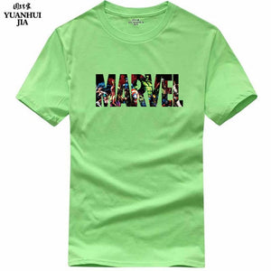 2017 New Fashion MARVEL t-Shirt men cotton short sleeves Casual male tshirt marvel t shirts men tops tees Free shipping