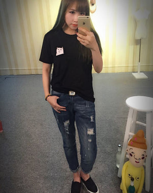 Women Casual Lady Top Tee