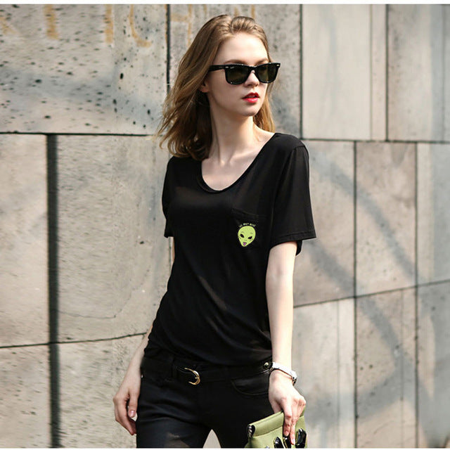 Women Casual Lady Top Tee