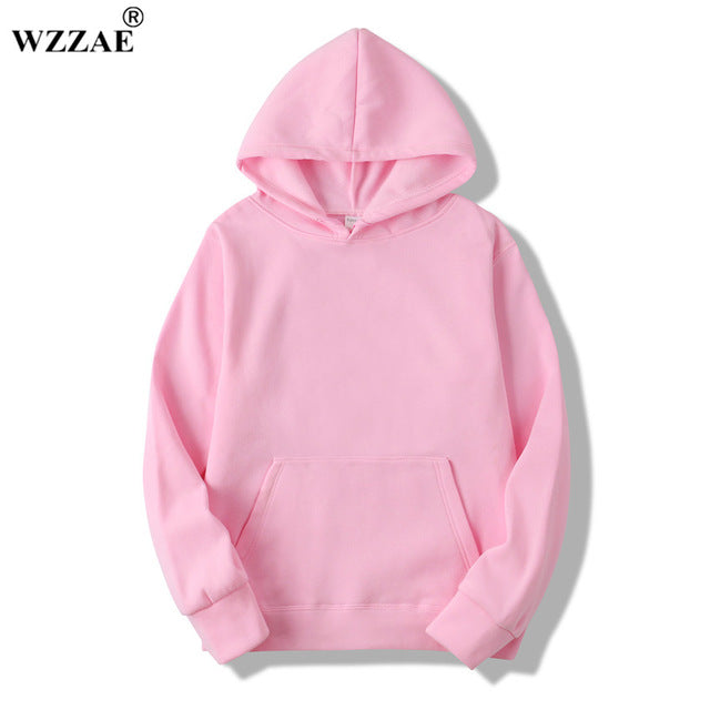 Men's Solid color HOODIE