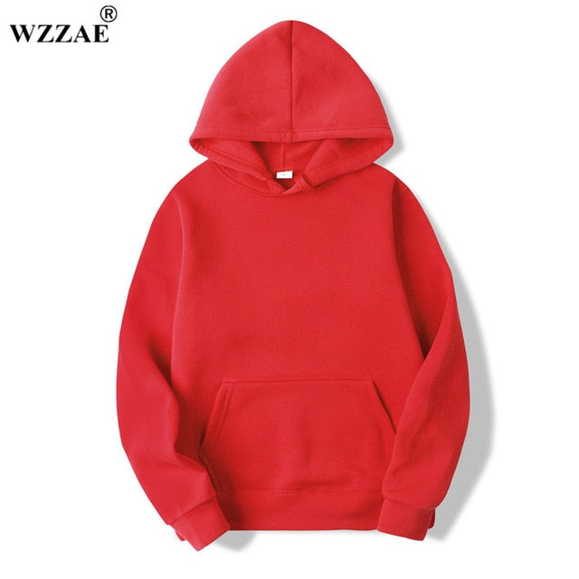 Men's Solid color HOODIE