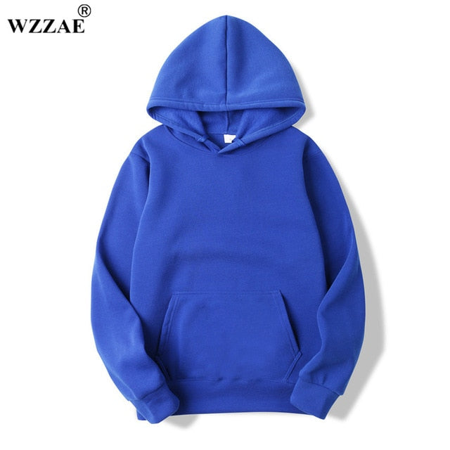 Men's Solid color HOODIE