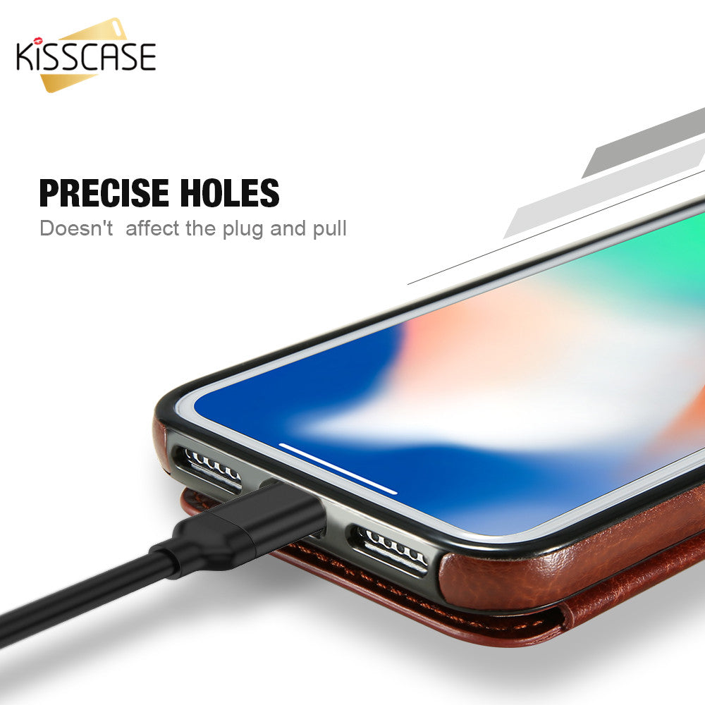 Multi Card Holders Case Cover For iPhone 8 7 6 6s Plus X Shells