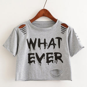 WHAT EVER Crop Top