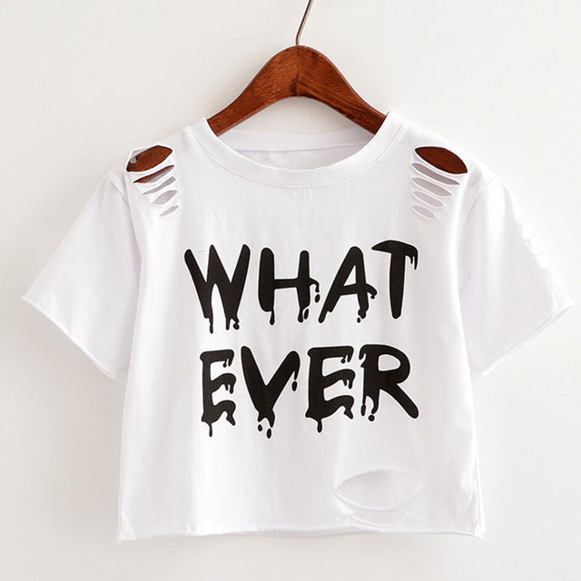 WHAT EVER Crop Top