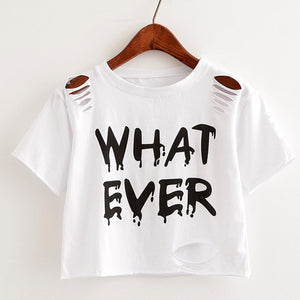 WHAT EVER Crop Top