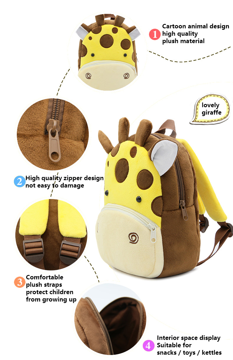 Cute Animal Kindergarten Backpack